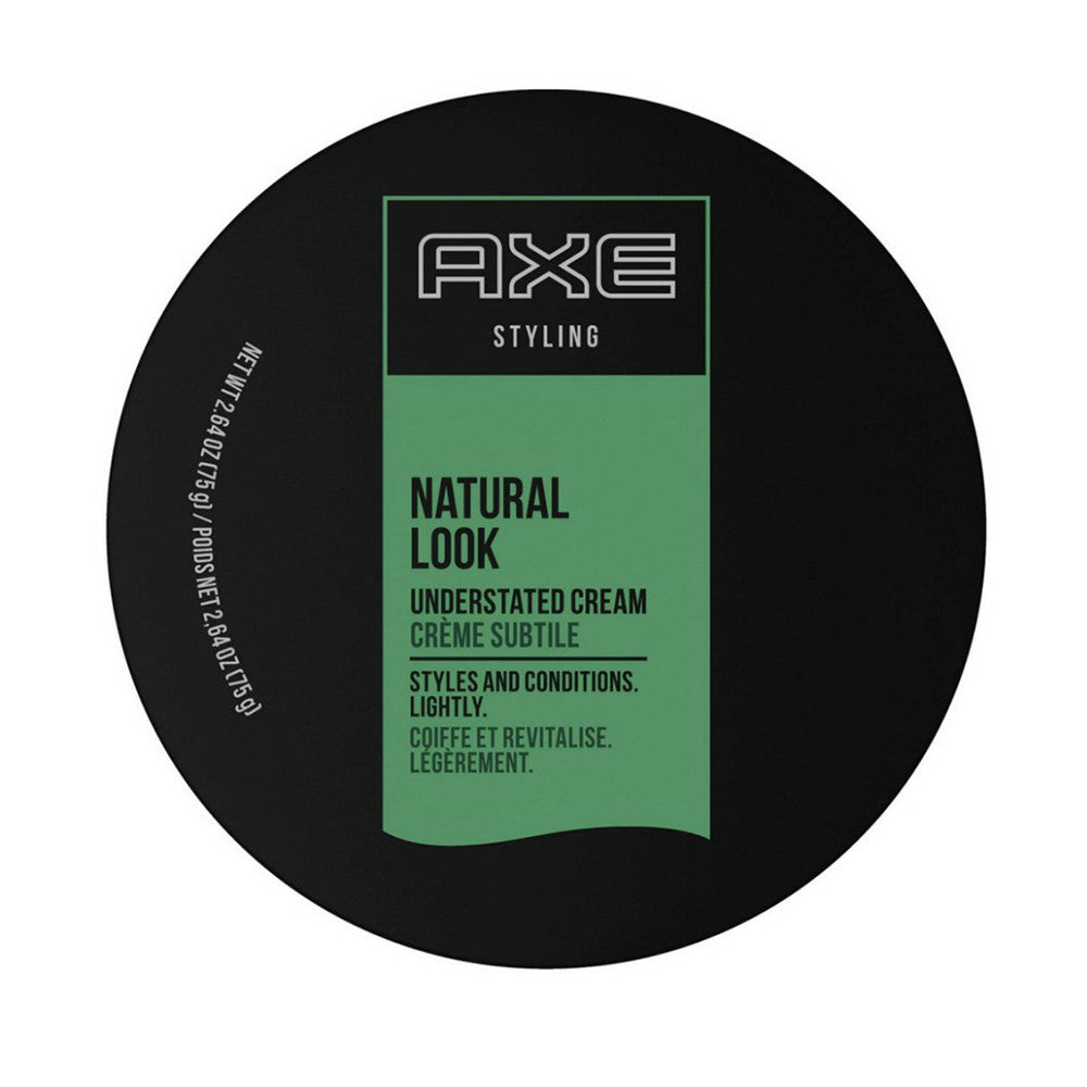 AXE Styling Natural Look Texturizing Hair Cream, Medium Hold and Medium Shine, 2.64 Oz